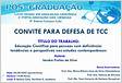 Convite das Defesas Programa de Pós-Graduação em Ciências